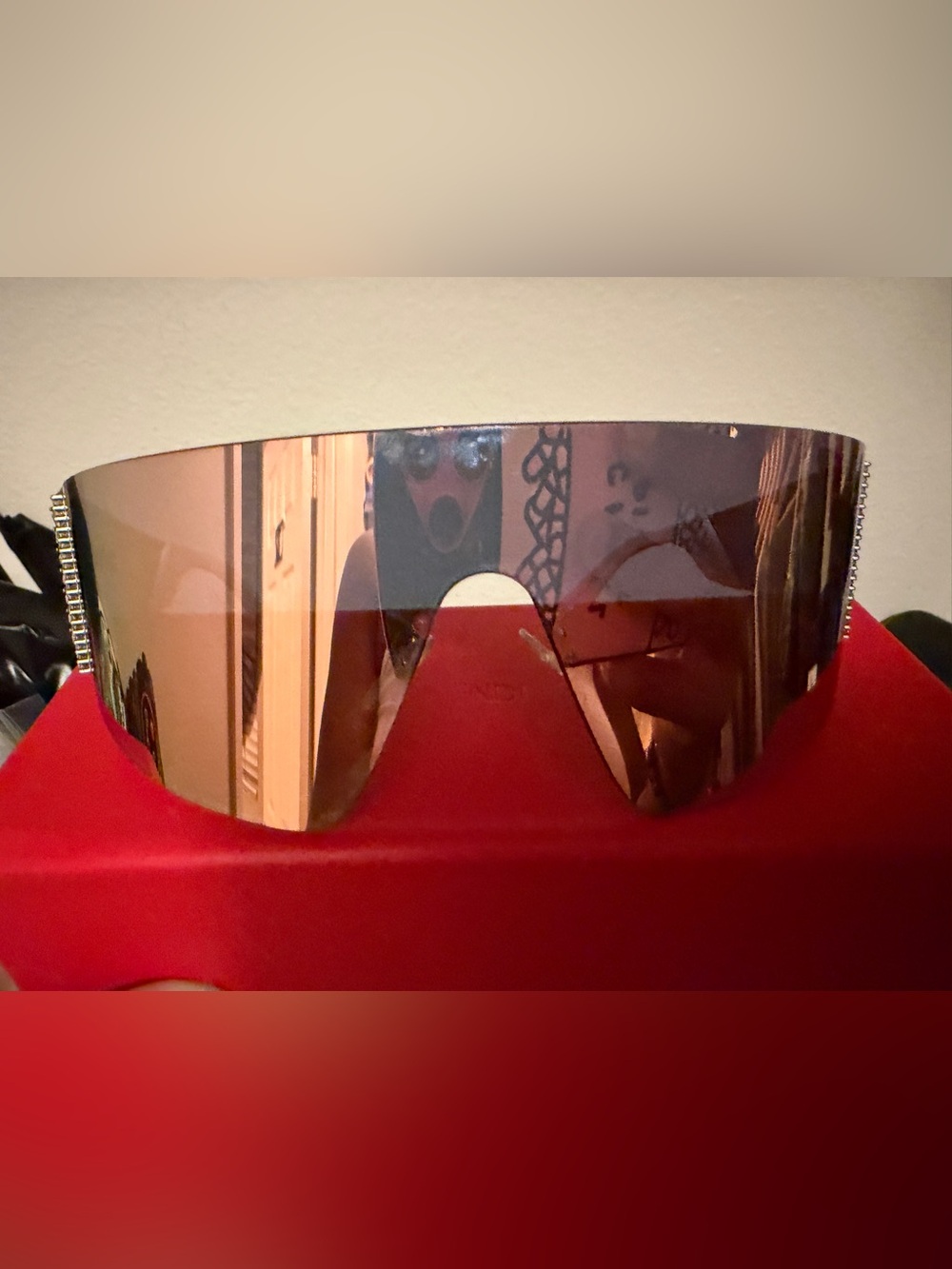 Authentic FENDI Jeweled Visor Sunglasses 😎